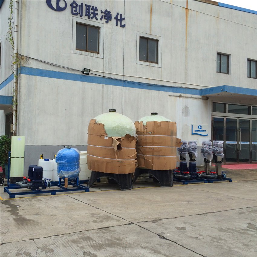 50t/h雨水凈化回用，雨水過濾砂缸，過濾器