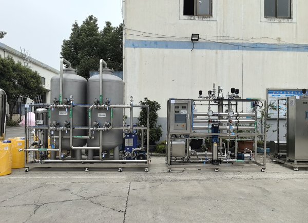8t/h+2t/h制藥純化水設備
