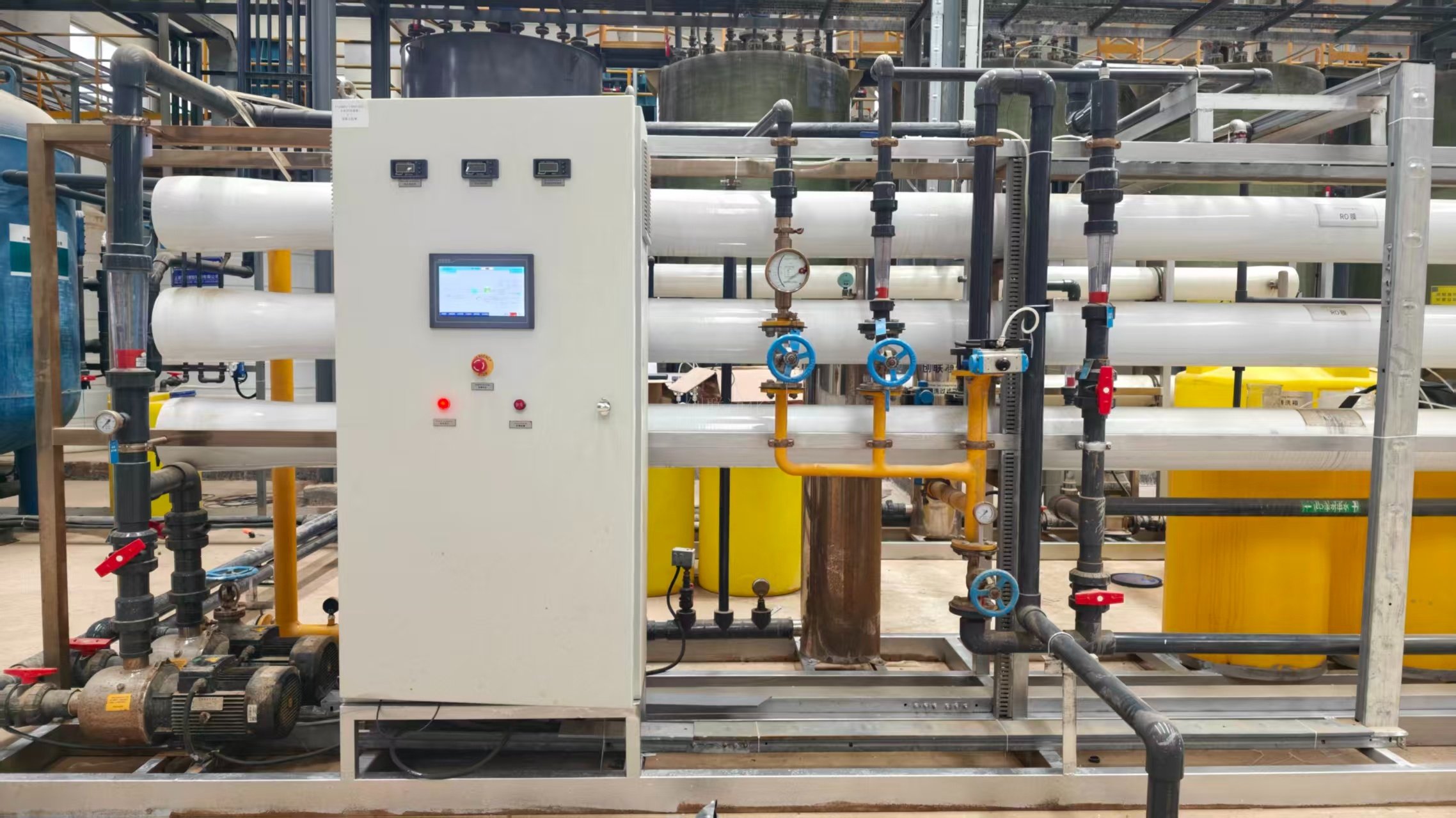 廢水回用設備-反滲透膜回收系統(tǒng)和DTRO膜回收系統(tǒng)