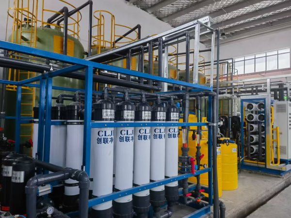 二級反滲透24t/h高純水設(shè)備