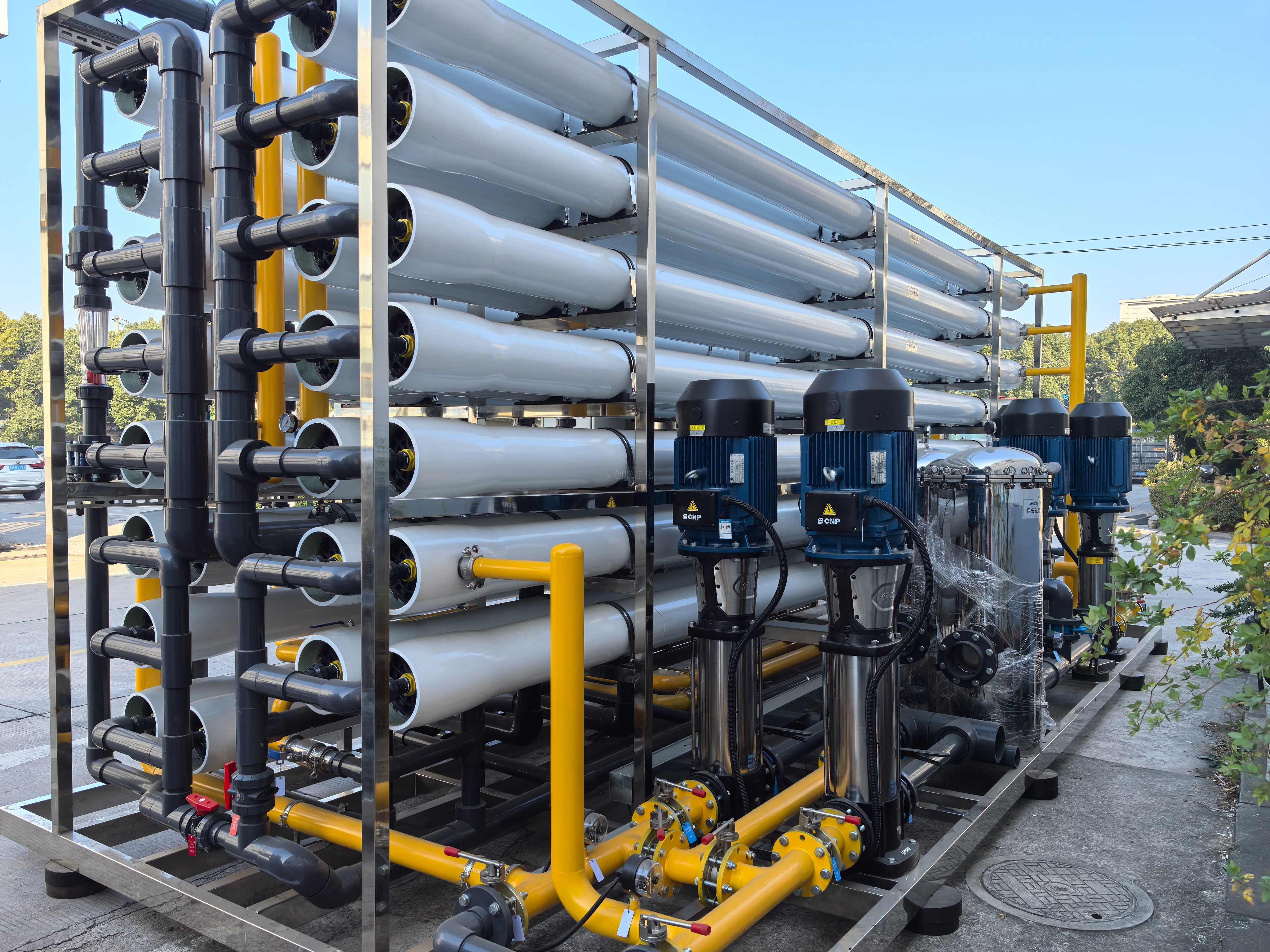 半導(dǎo)體襯底晶片生產(chǎn)用-50t超純水處理設(shè)備