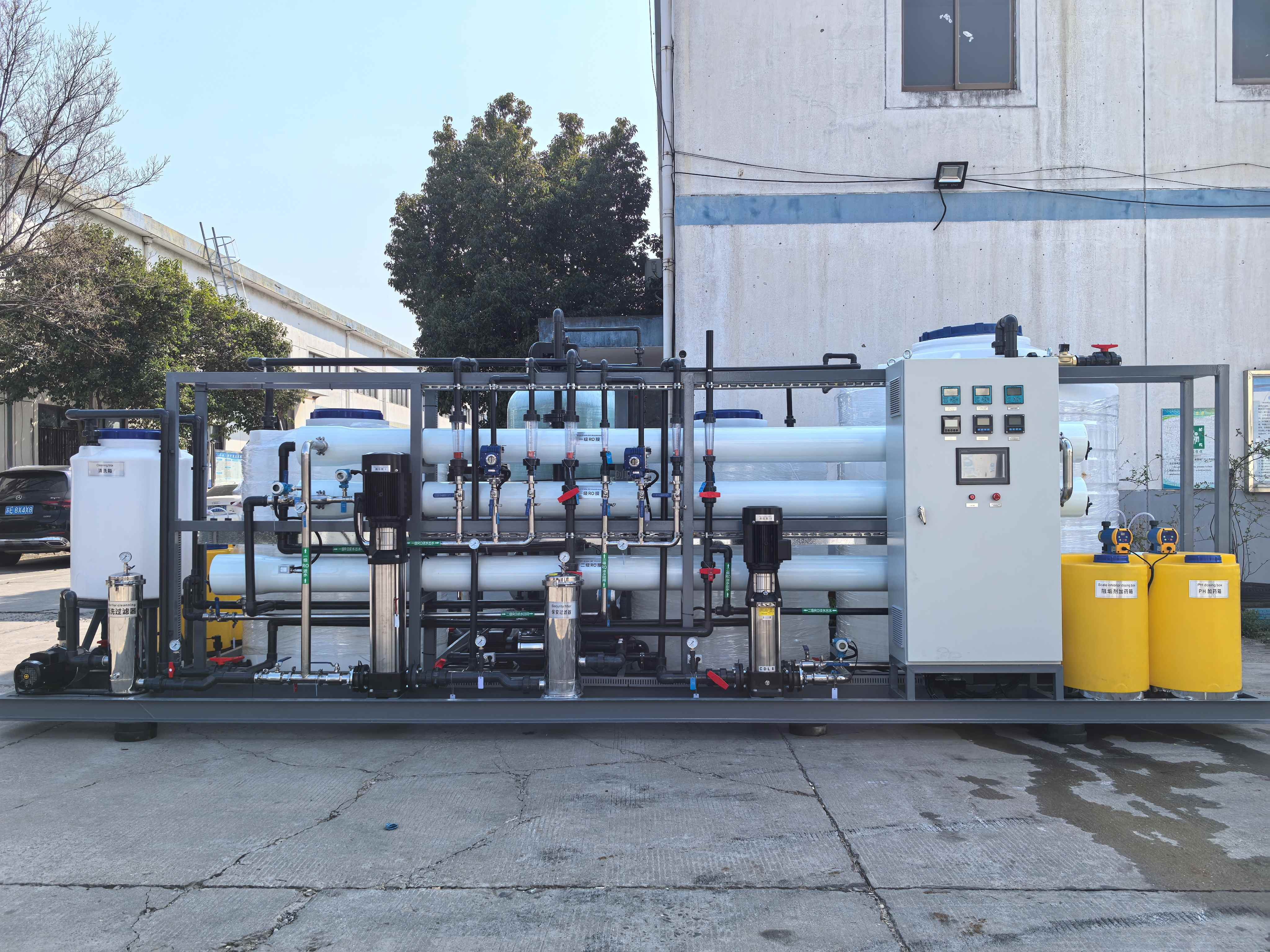 海陽科技股份化工-5t/h純水設備 海陽科技股份化工-5t/h純水設備