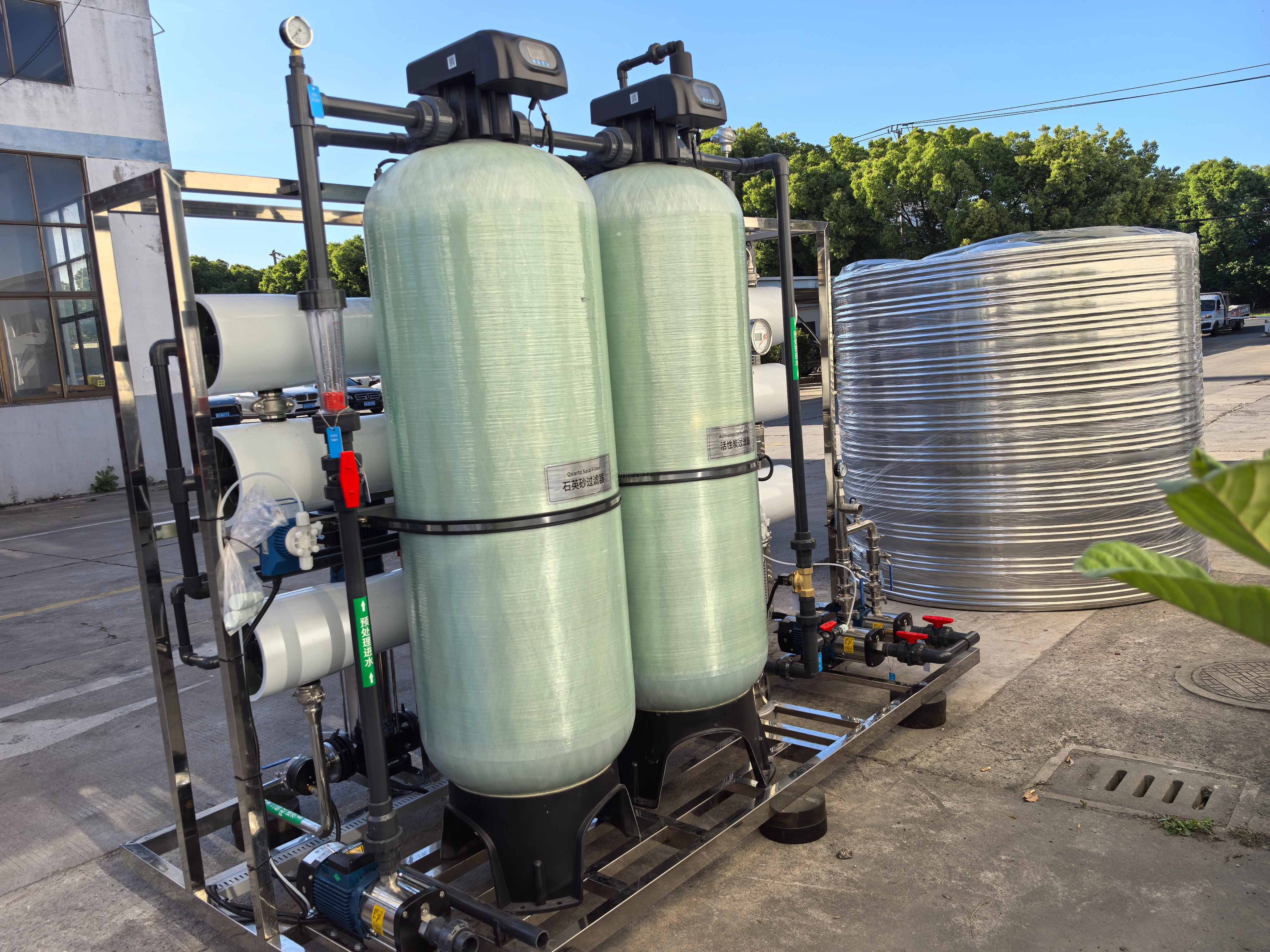 江蘇安靠新材料-化工用品2T/h純水設(shè)備 江蘇安靠新材料-化工用品2T/h純水設(shè)備