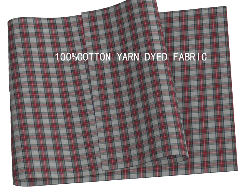 100% Cotton Yarn-dyed Fabric