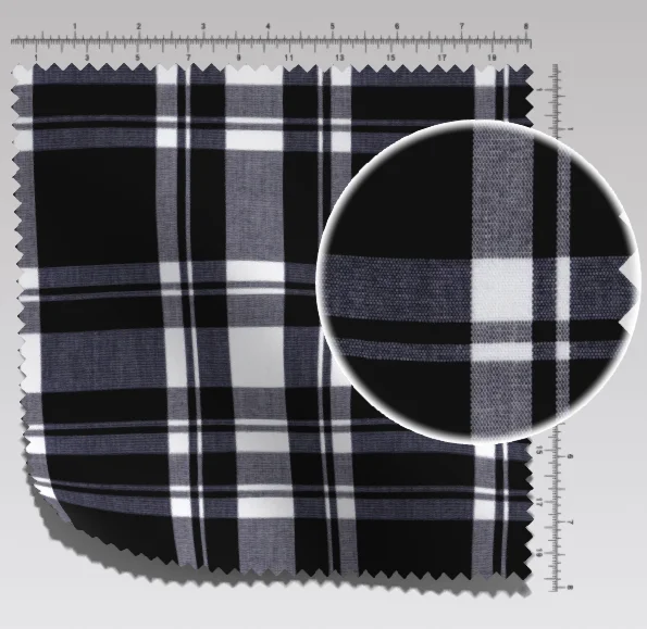 Polyester-cotton yarn-dyed fabric