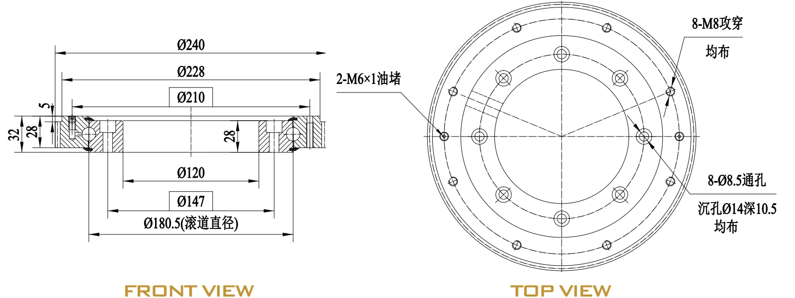 011.12.180-REV.A Slewing Bearing