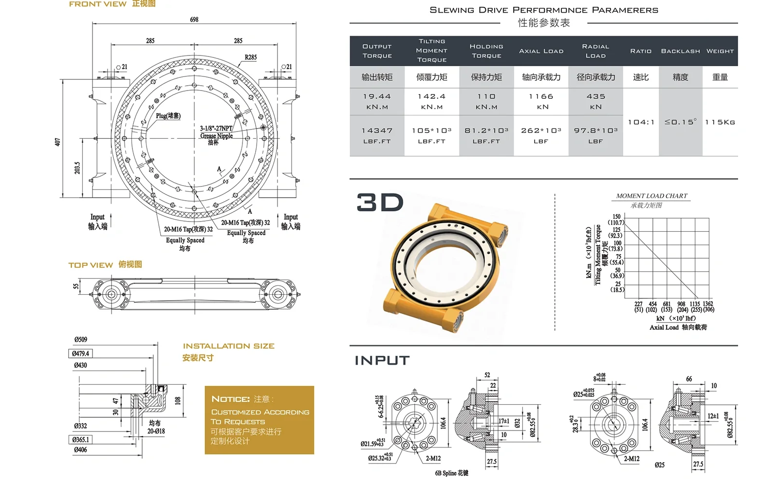 FWA17-2 Slewing Drive