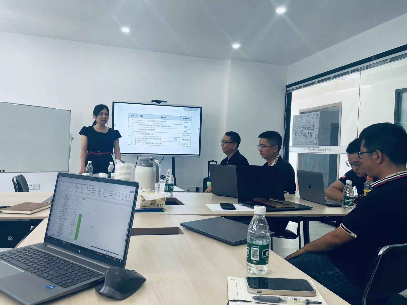 YOJU mid-term summary meeting for our lean production project YOJU mid-term summary meeting for our lean production project