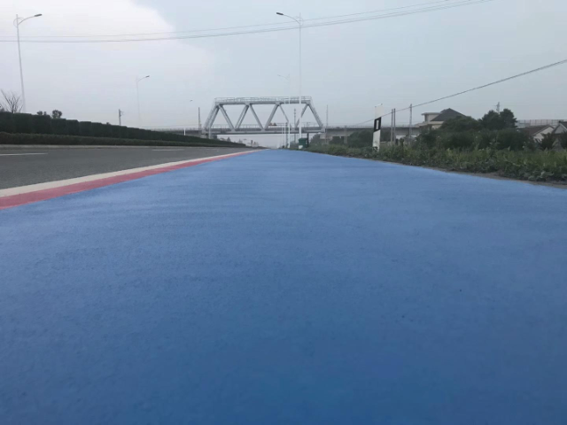 深圳正规水性彩色路面标准
