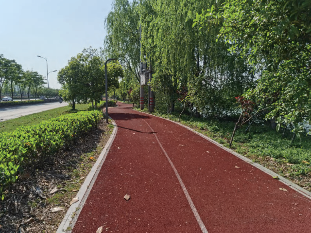 靠谱水性彩色路面施工,水性彩色路面