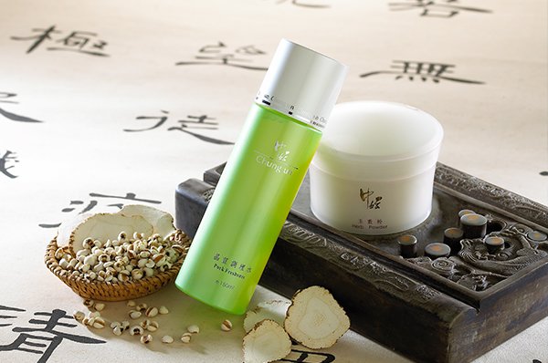 玉敷粉與調(diào)理水