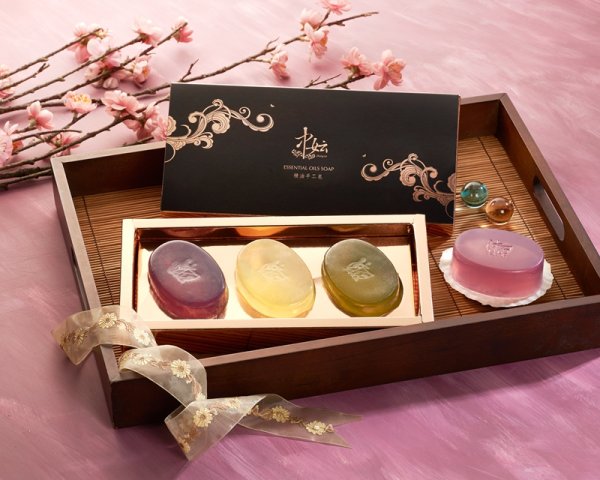 精油手工皂禮盒（三入）