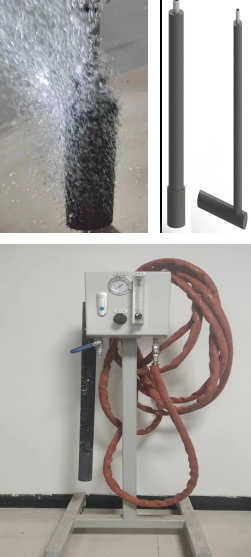 透氣石墨脫氣管