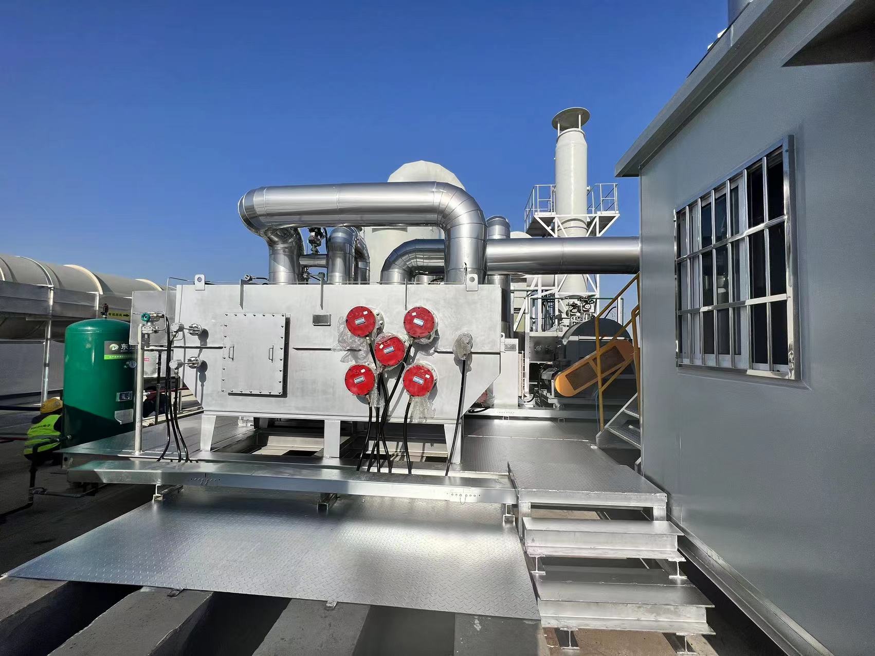 熱烈慶祝 RC+CO爐有機(jī)廢氣處理系統(tǒng)完美完工