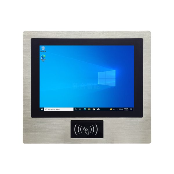 12.1寸IP65防水電容觸摸屏高亮I5-8250U不銹鋼一體機(jī)電腦