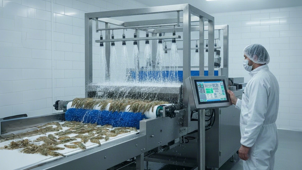 智能賦能現(xiàn)代化海鮮肉類加工工廠