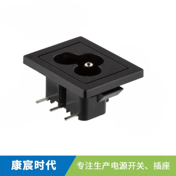 PCB卡式750度C6連接器電源插座