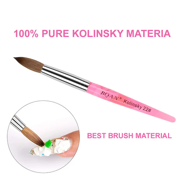 Factory Wholesale Pure Kolinsky Nail Brush Sets Factory Wholesale Pure Kolinsky Nail Brush Sets