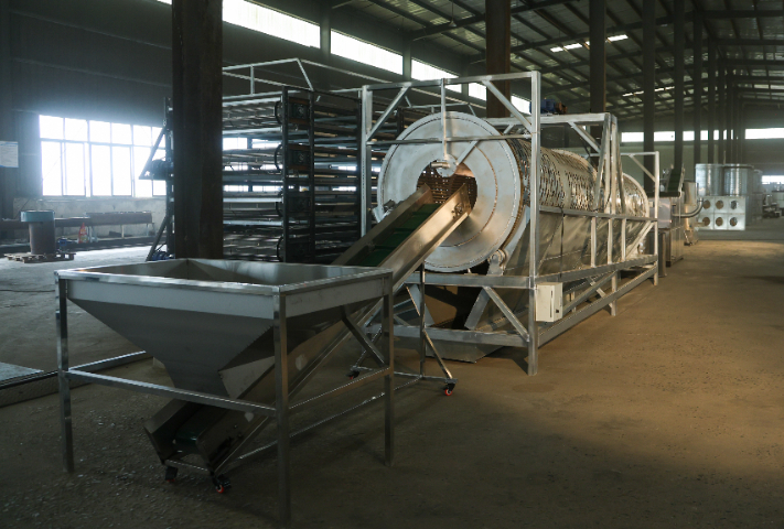 根茎类全适配清洗机,滚筒喷淋清洗机