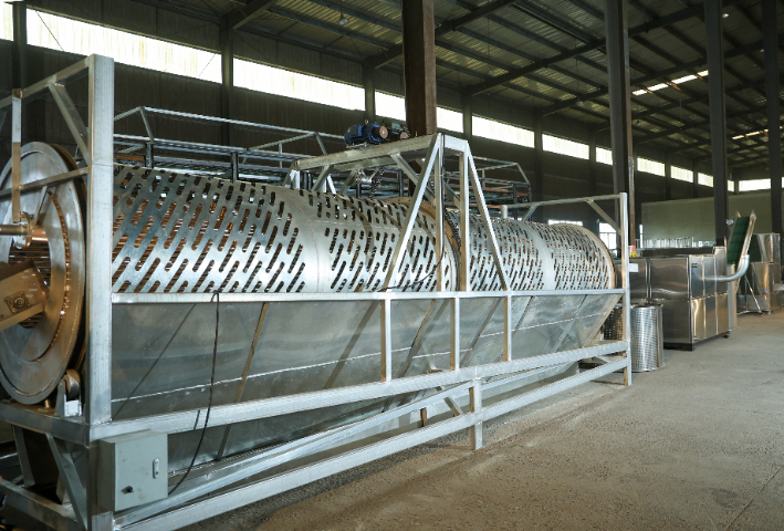 中药材清洗机质检报告,滚筒喷淋清洗机