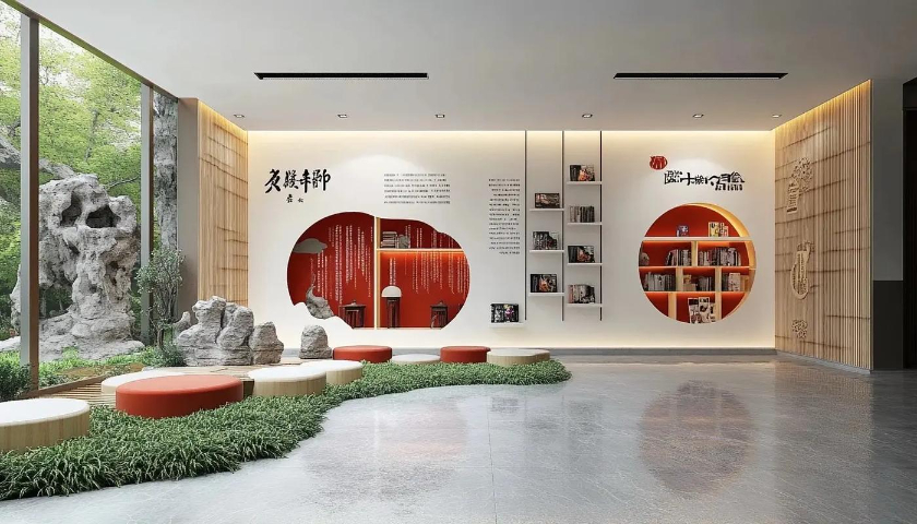 银行文化墙安装,文化墙