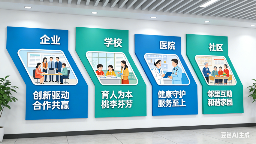 成都大廳文化墻設計制作安裝公司哪家好 成都錦昊廣告供應