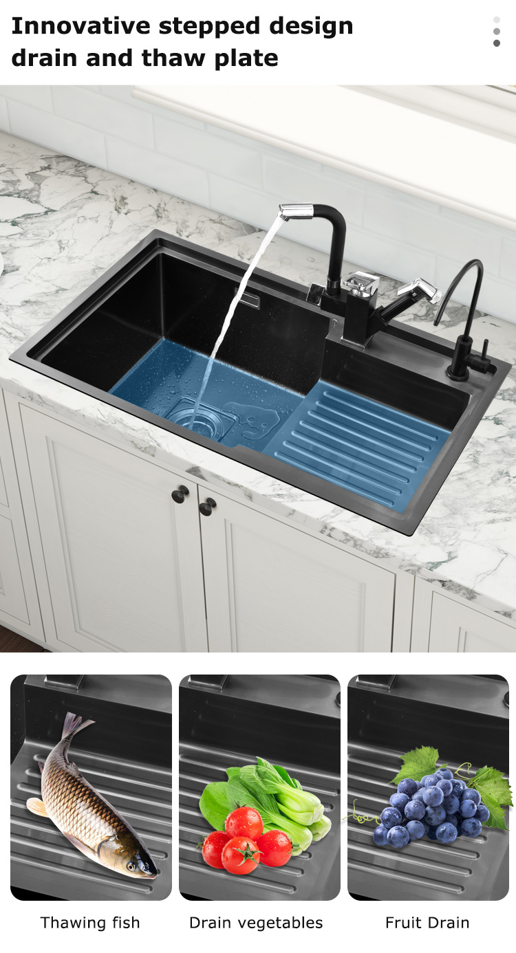 Undermount Hand Crafted Stainless Steel Kitchen Sink