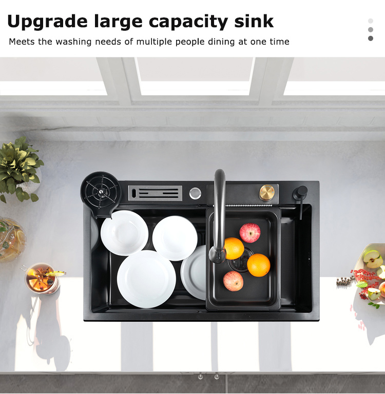 Commercial Handcrafted Stainless Steel Kitchen Basin Sink
