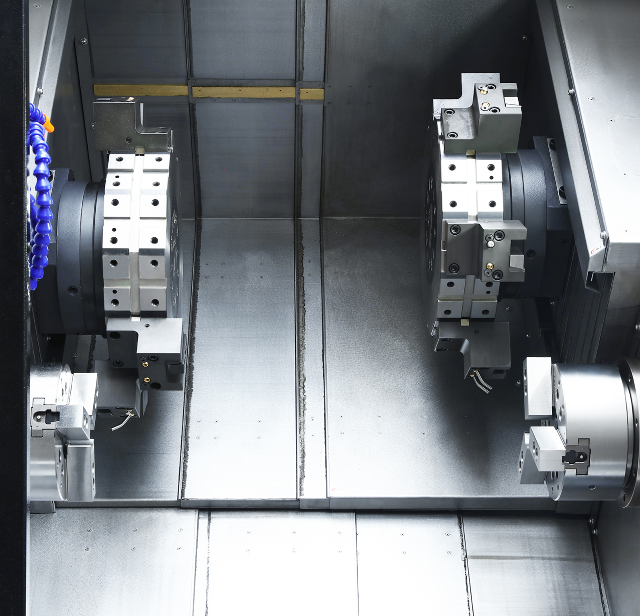 GT500 DOUBLE TURRETS DOUBLE SPINDLES TURNING CENTER