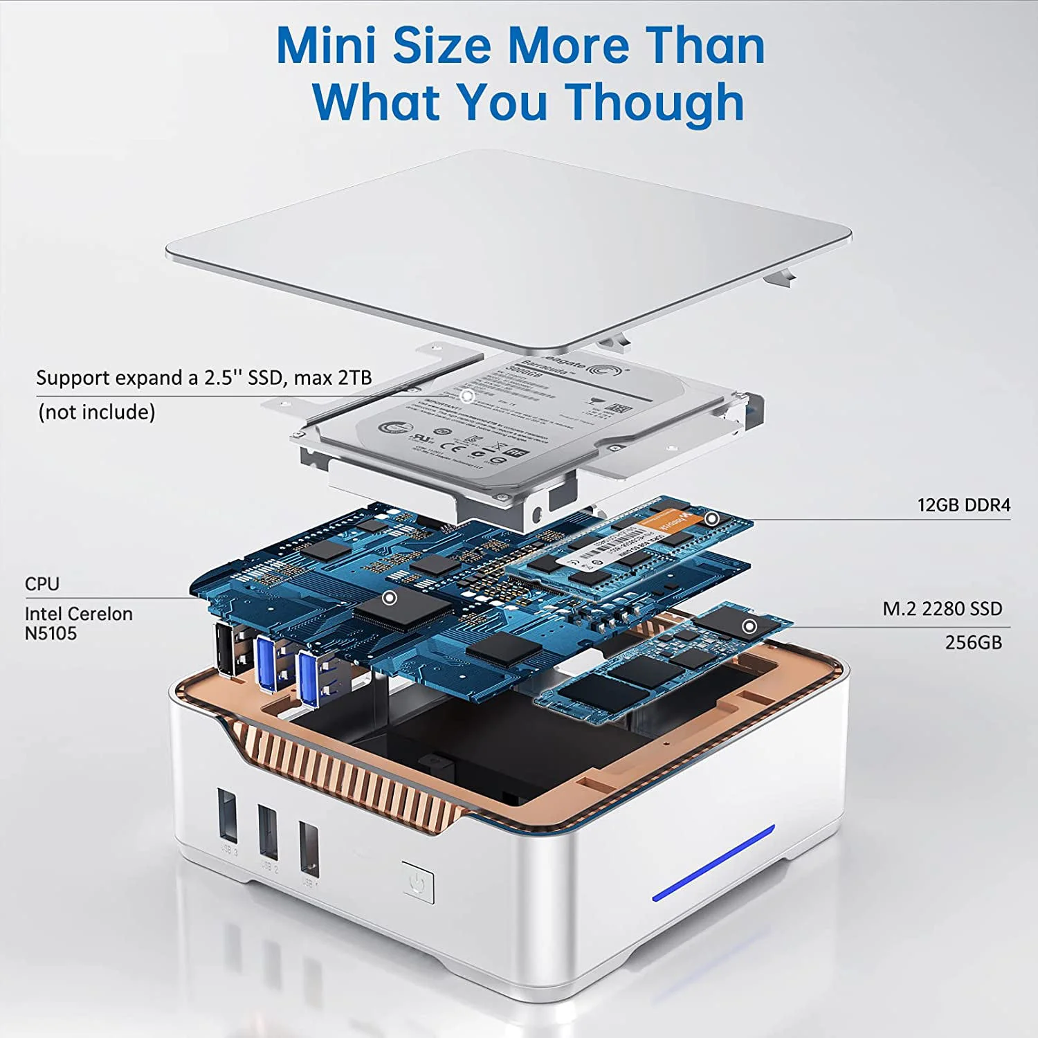 ACEPC GK3 Plus Mini PC N95 Manufacturer China | OEM ODM Desktop