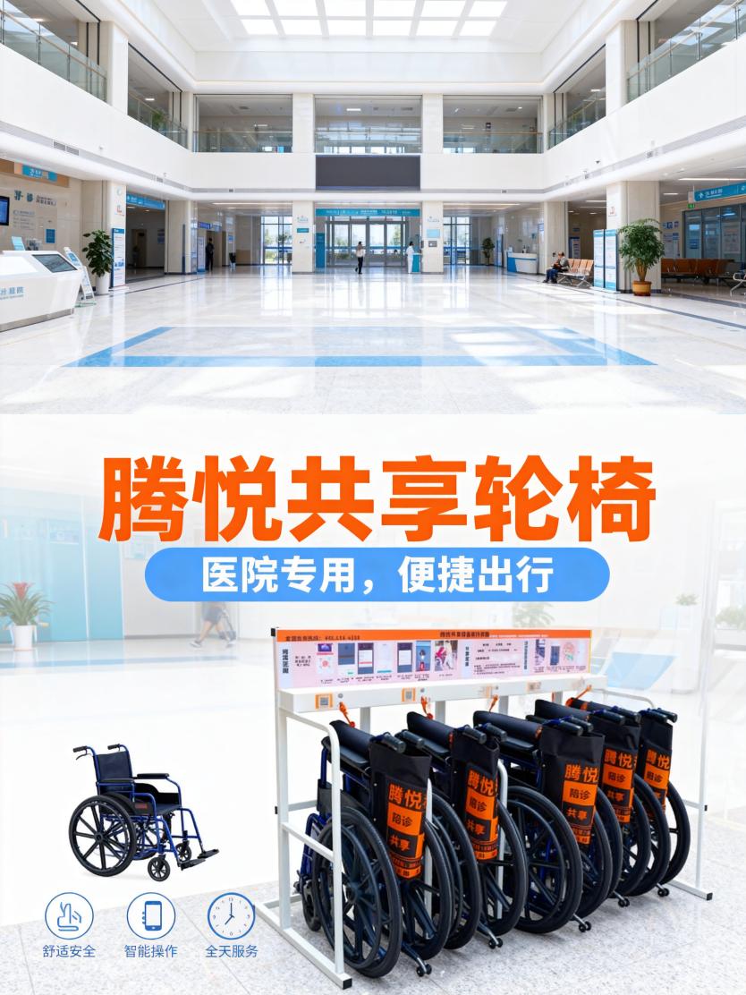 技術壟斷 + 場景通吃！騰悅共享輪椅 63% 市占率領跑智慧