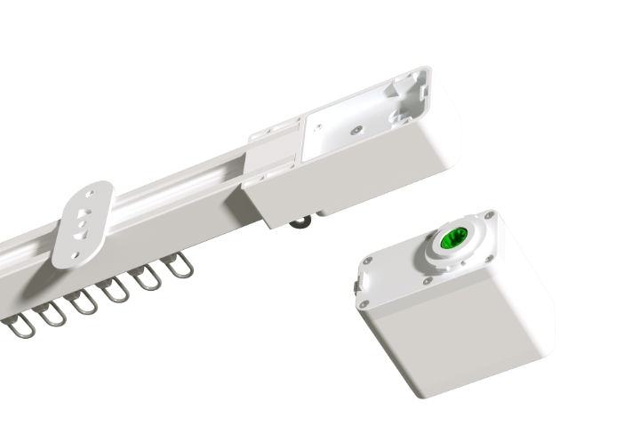 湖南涂鸦zigbee锂电池电动窗帘招商