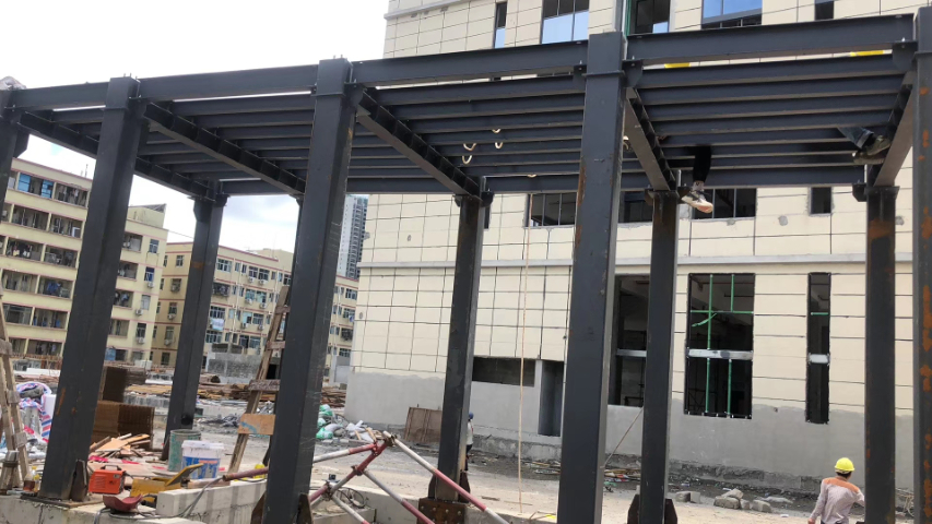 中山廠房鋼結構連廊設計