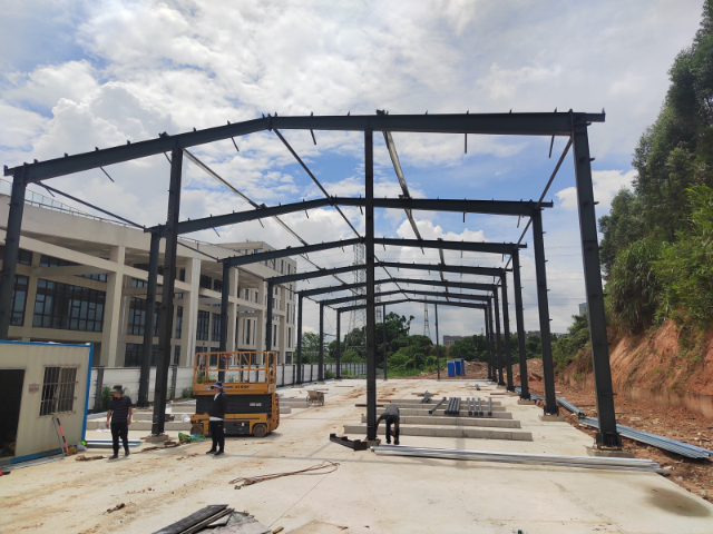 清遠輕型鋼結構廠房設計,鋼結構廠房