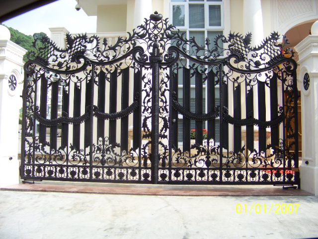 佛山自建房鐵藝大門