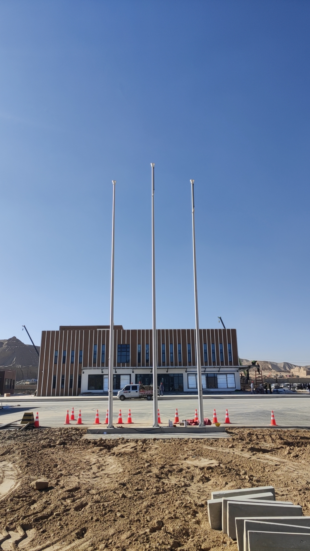 鋼億源旗桿案例