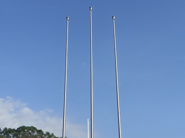 上海鋁合金電動旗桿多少錢一根,電動旗桿