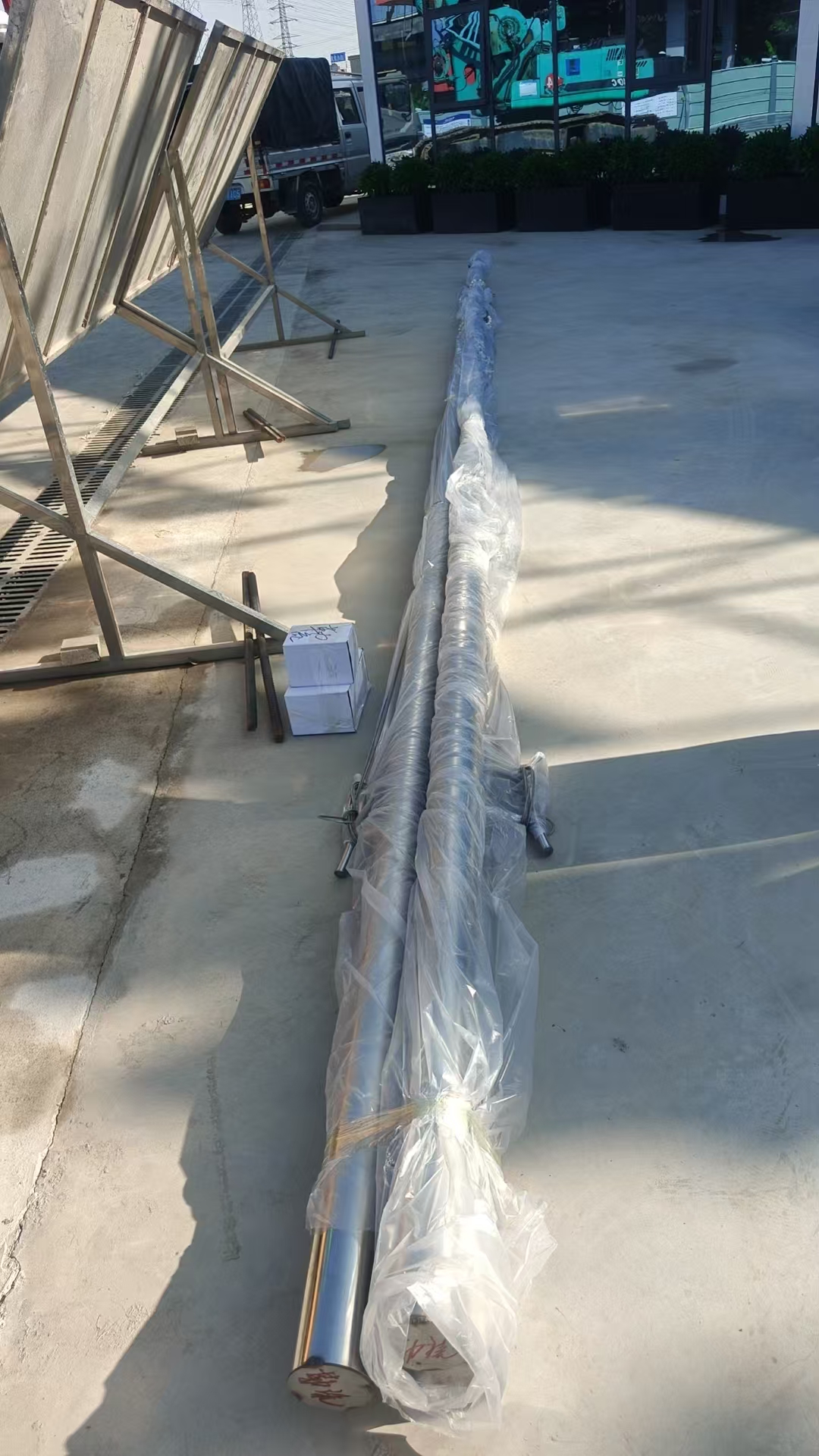 钢亿源旗杆案例