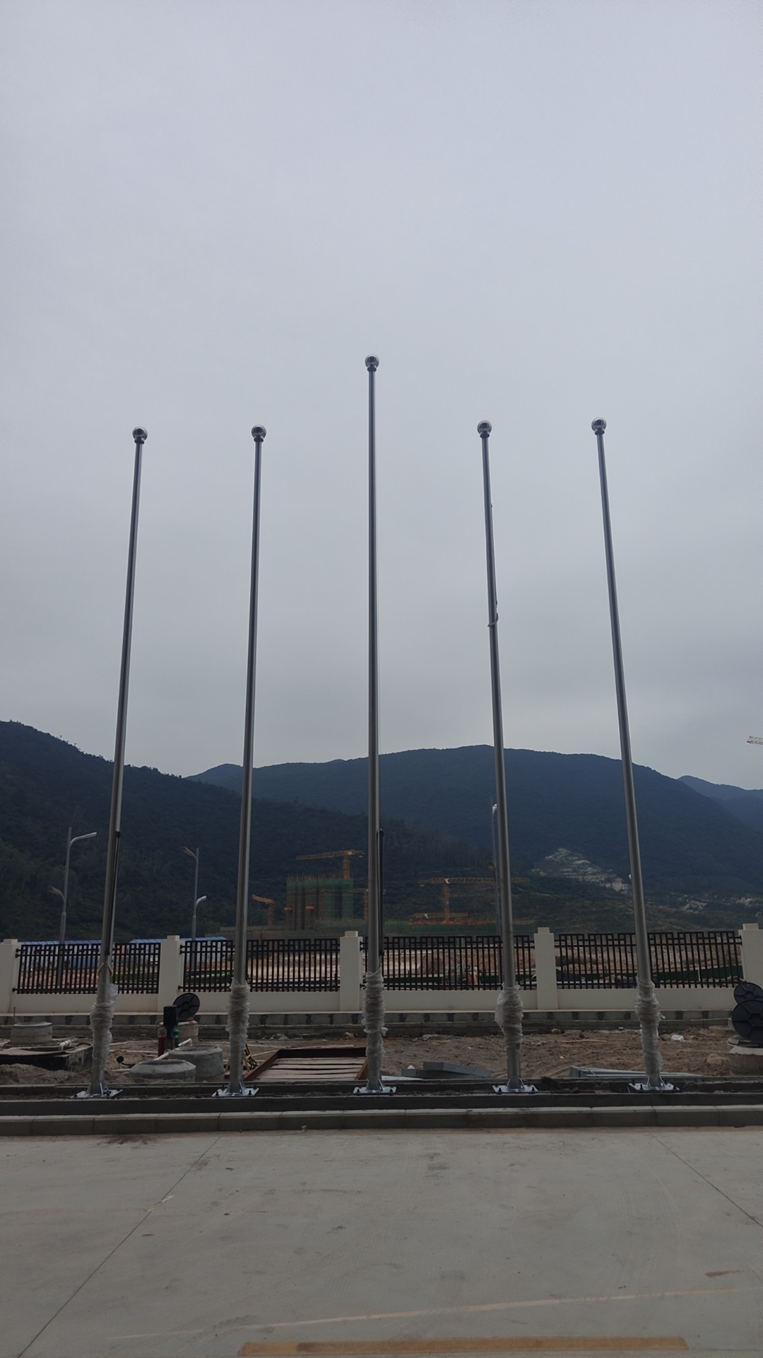 钢亿源旗杆案例