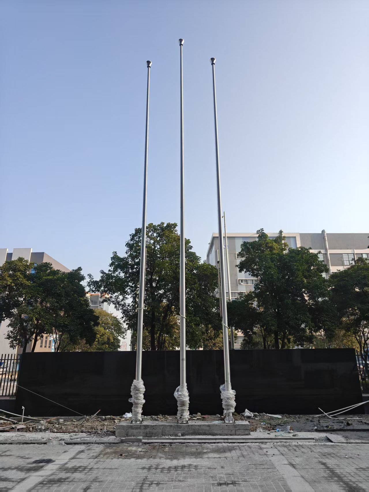 钢亿源旗杆案例