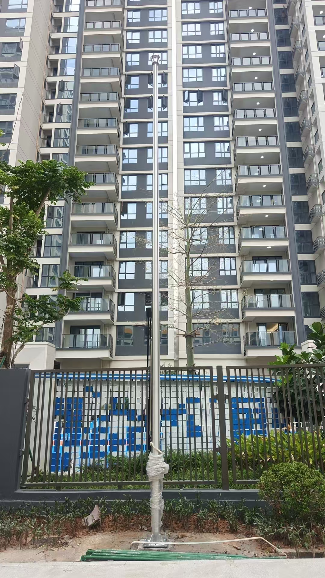 钢亿源旗杆案例