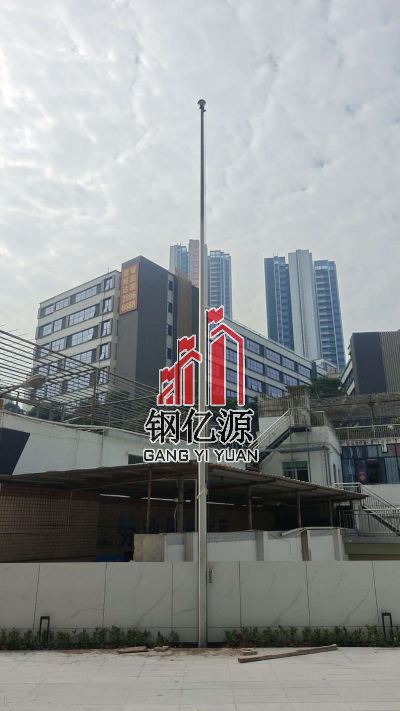 钢亿源旗杆案例