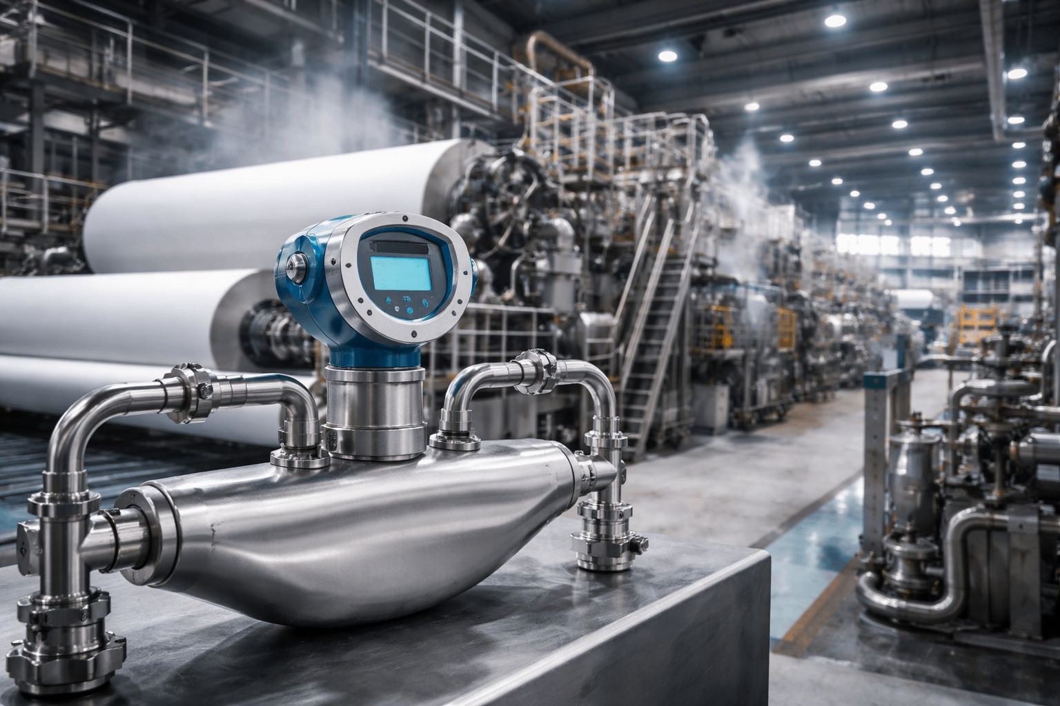 Coriolis mass flow meters