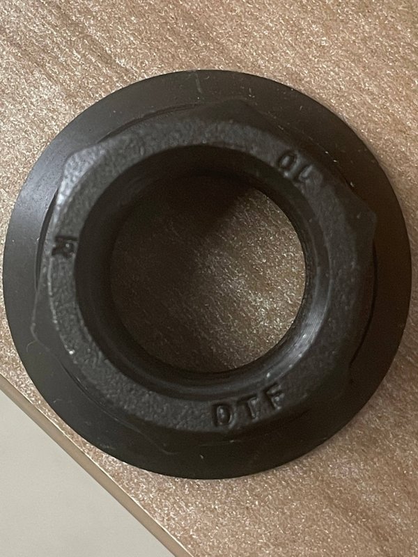 10级强度M22X1.5轮胎螺母