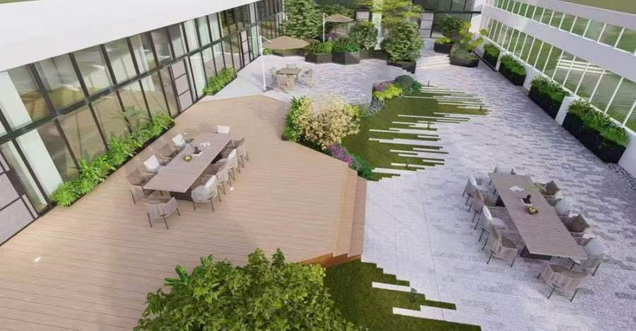 江浙滬校園庭院設計施工,庭院設計