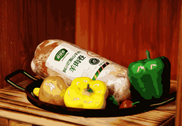 阿爾巴斯山羊肉-羊肉卷