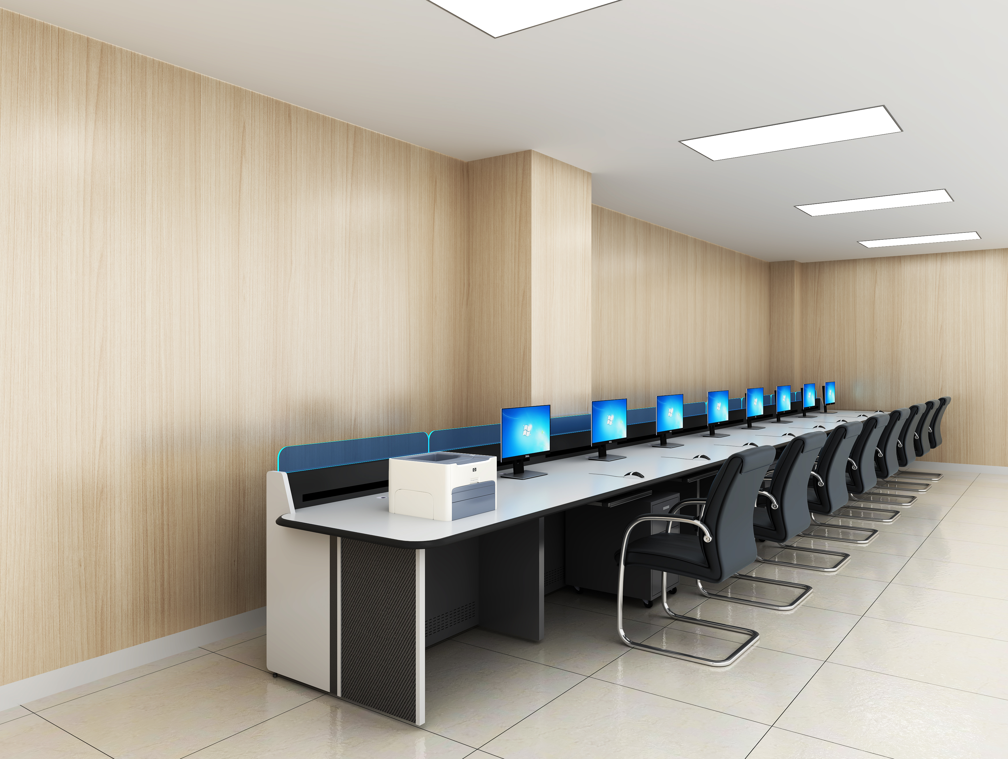 操作臺安裝現(xiàn)場圖