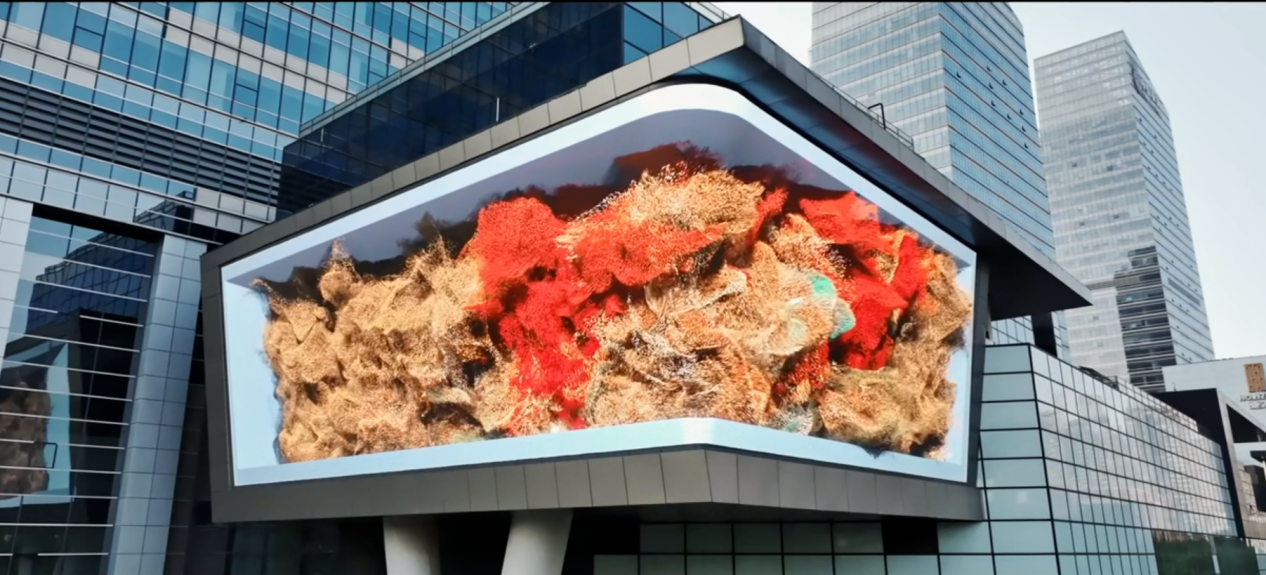 裸眼3D显示屏优势和市场应用_上海邦利维光电科技有限公司