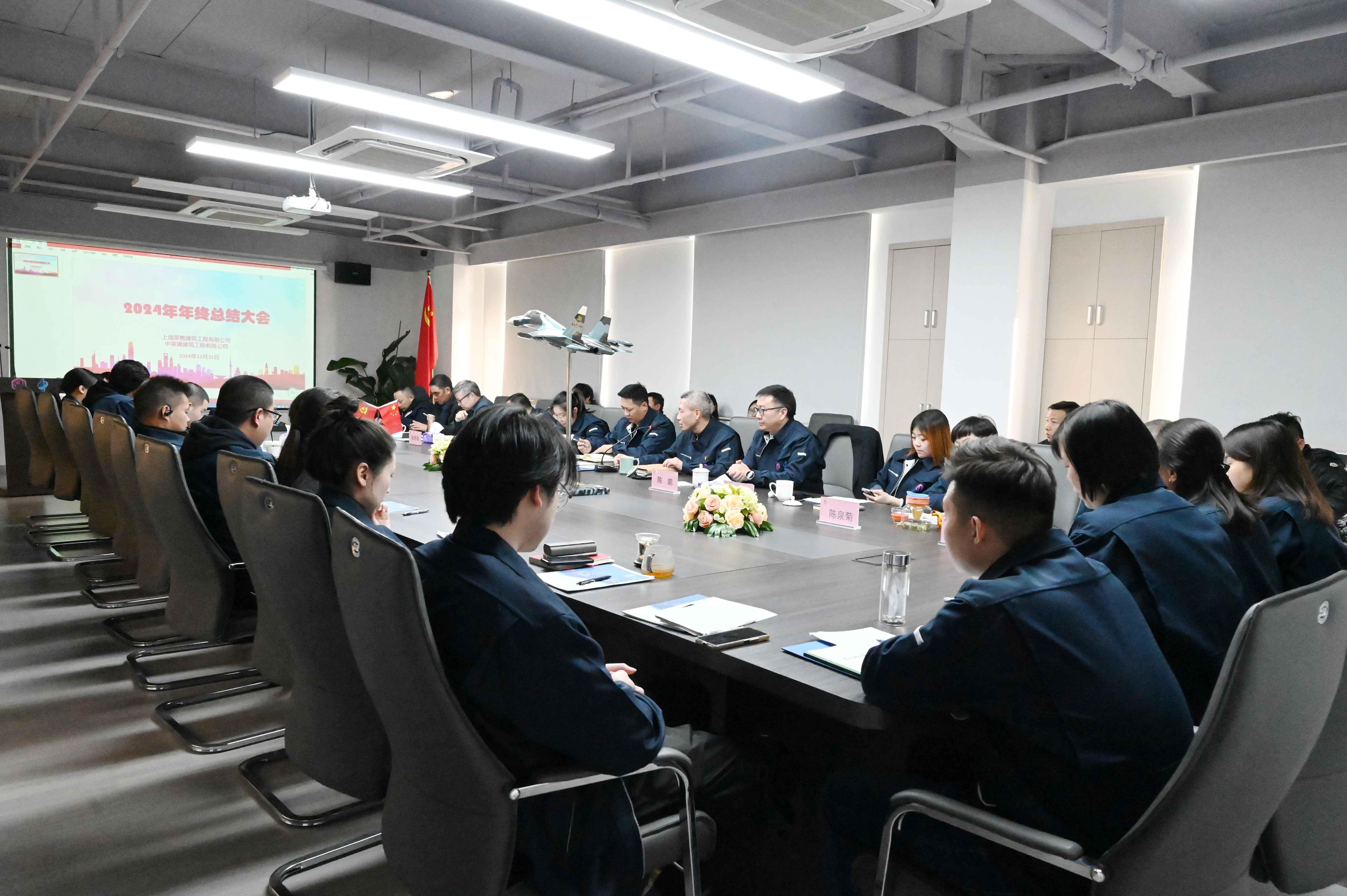 2024年度上海萊雋建筑工程有限公司工作總結(jié)大會圓滿召開