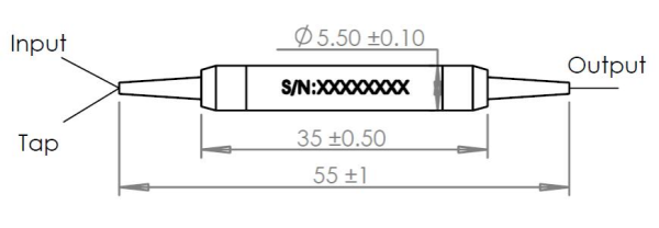 1×2(2×2)雙軸工作保偏光纖耦合器